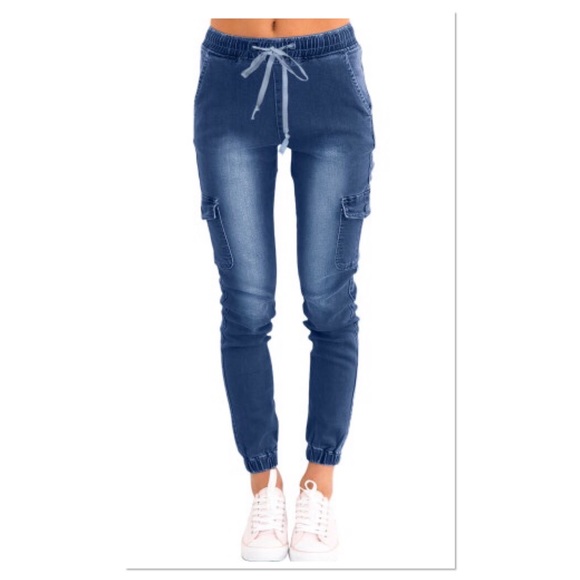 Denim jogger jean - Picture 2 of 4